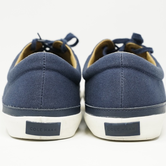 Cole Haan Vaughn Sneaker Size 10 Navy Blue C13017 - Picture 5 of 8